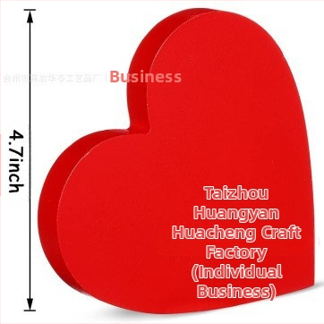 Tarpvalstybiniai sprogimai Valentino dienos meilė mediniai papuošalai vestuvės vestuvių vakarėlio dekoravimas Tanabata papuošalai mediniai amatai