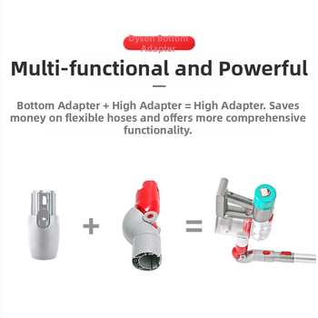 Tinka „Dyson“ dulkių siurblio apatinės konversijos galvutės pasukamos jungties vairo galvutės adapteriui V7V8V10V11, priedams