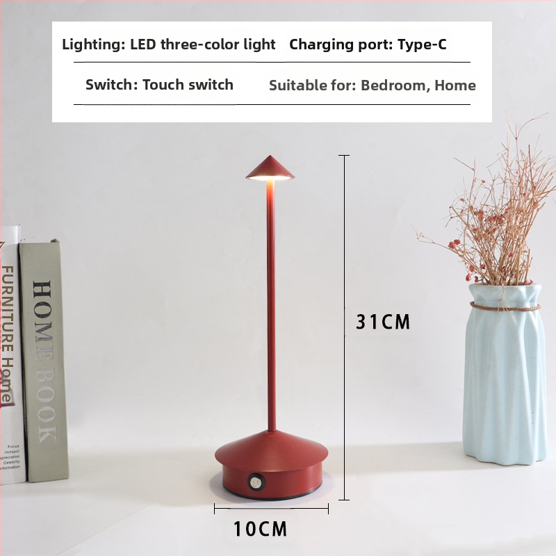 Seenelamp piiriülene mood väliskaubandus LED Spire laualamp laadimine loominguline välistingimustes siseruumides restorani kaunistuseks väike laualamp