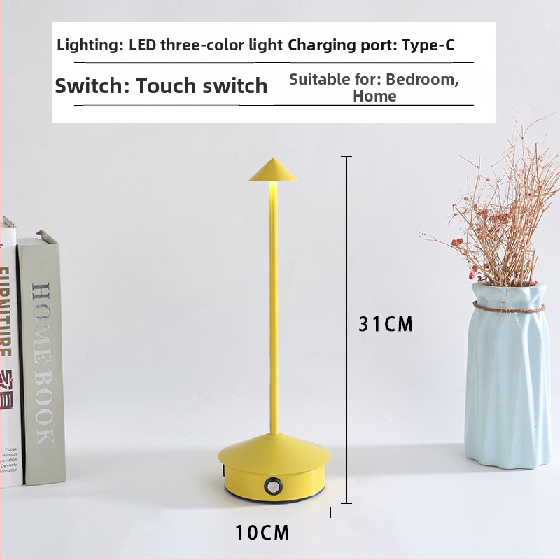 Seenelamp piiriülene mood väliskaubandus LED Spire laualamp laadimine loominguline välistingimustes siseruumides restorani kaunistuseks väike laualamp