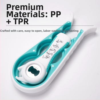 Διασυνοριακό χονδρικό ανοιχτήρι κονσερβών πέντε σε ένα, πολυλειτουργικό, κατάλληλο για οικιακή χρήση, χειροκίνητο ανοιχτήρι καπακιού με αντιολισθητικό άνοιγμα μπουκαλιών και εξοικονόμηση εργασίας