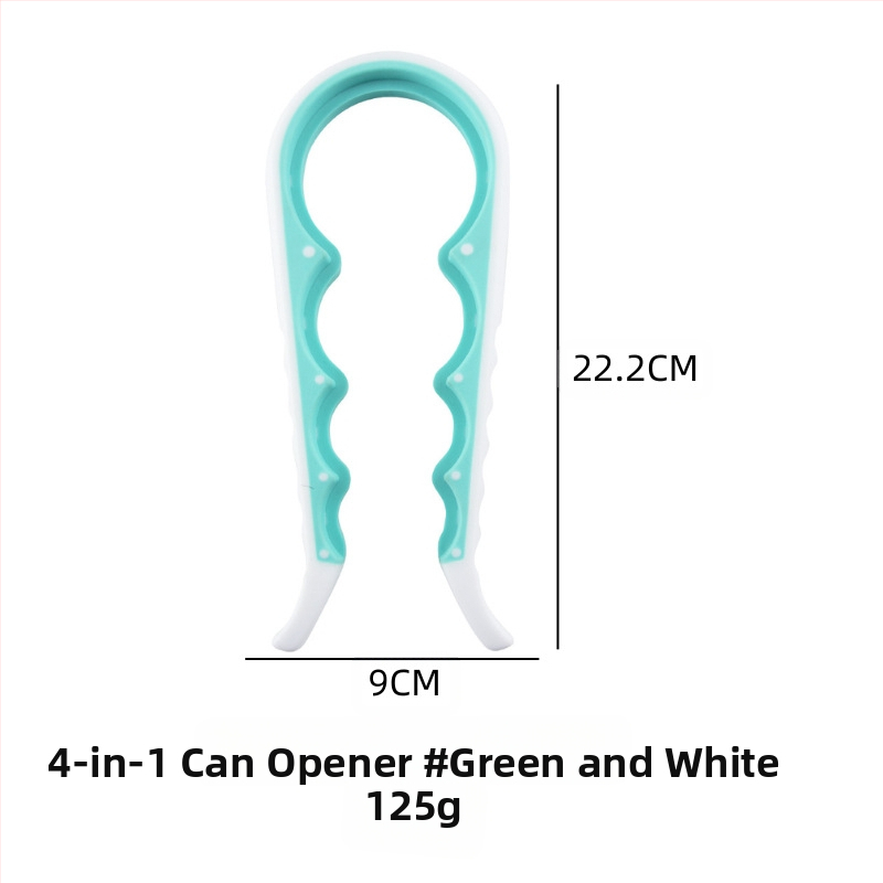 Tarpvalstybinis didmeninis penkių viename daugiafunkcis skardinių atidarytuvas, tinkantis buitiniam rankiniu būdu neslystančiam, darbo taupančiam dangtelių atidarytuvui, butelių atidarytuvui