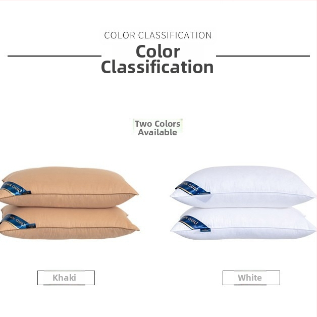 Възглавница за хотел Хилтън, сърцевина, домашна употреба, възглавница от перо и кадифе, единична подаръчна възглавница за врата, възглавница за странично спане, трансгранична