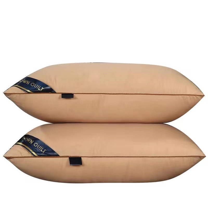 „Hilton“ viešbučio pagalvės šerdis namams, suaugusiesiems, plunksninė aksominė pagalvė, viengulė dovanų pagalvė, kaklo apsauga, pagalvė šonui, miegamasis kryžminiu būdu.