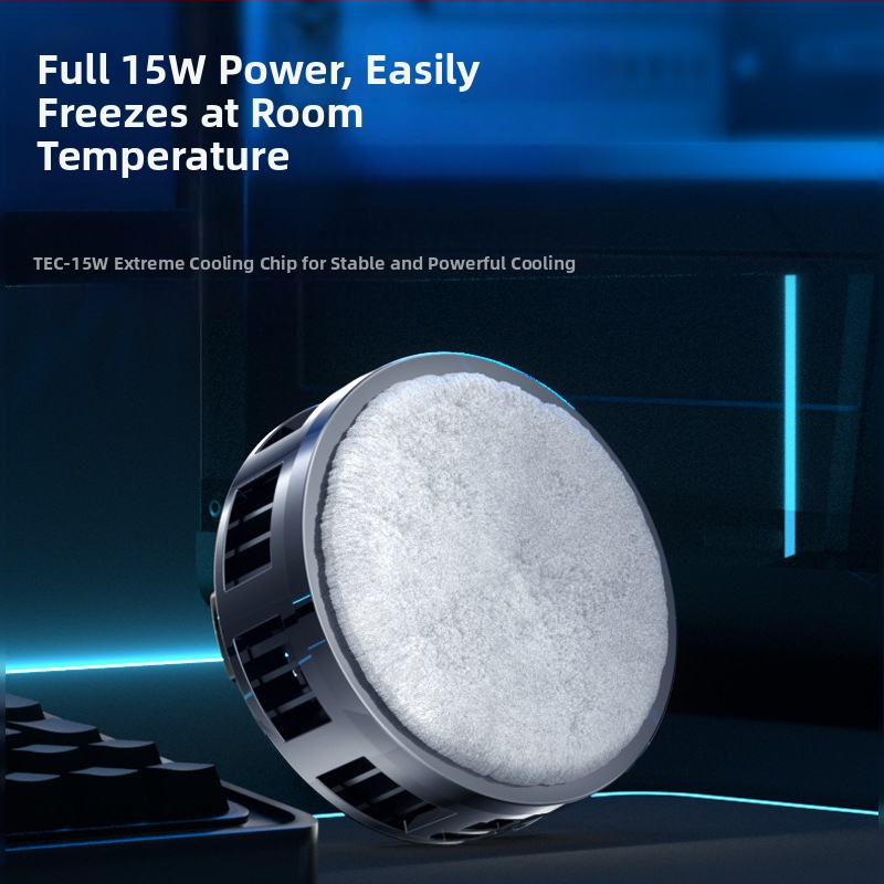 SR02 PRO šaldymo puslaidininkinis magnetinis galinis spaustukas mobiliojo telefono radiatoriaus tiesioginio žaidimo skaitmeninis ekranas tiesioginis tiekimas iš gamyklos