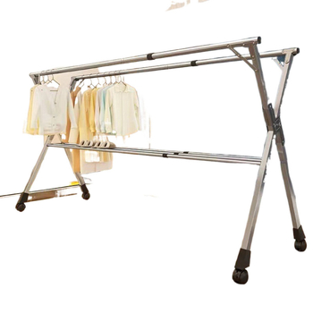 Απλή Ράφι Στεγνωτηρίου Δαπέδου Απλή Εσωτερική Χρήση Σπιτιού Μπαλκόνι Υπνοδωμάτιο Ανοξείδωτο Ατσάλι Εξωτερική Χρήση Δροσερό Τηλεσκοπική Ράβδος Στεγνωτήριο Πάπλωμα Ρούχα Ράβδος Στεγνωτηρίου