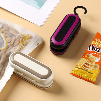Mini sandarinimo mašina, tarpvalstybinė mažų pakuočių buitinių plastikinių maišelių maisto konservavimo sandarinimo vakuuminė plastiko sandarinimo mašina, užkandžių artefaktas