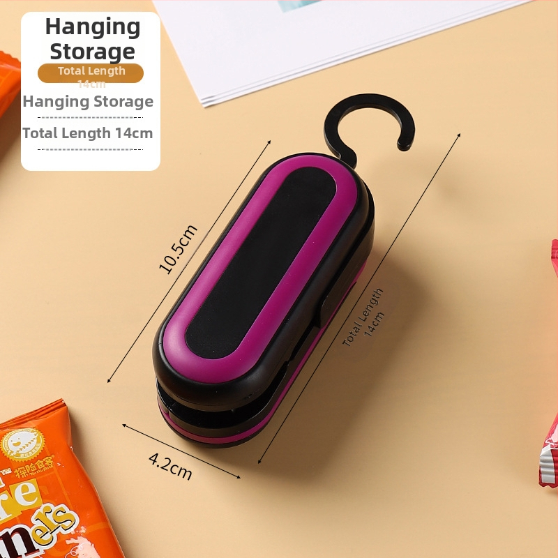 Mini sandarinimo mašina, tarpvalstybinė mažų pakuočių buitinių plastikinių maišelių maisto konservavimo sandarinimo vakuuminė plastiko sandarinimo mašina, užkandžių artefaktas