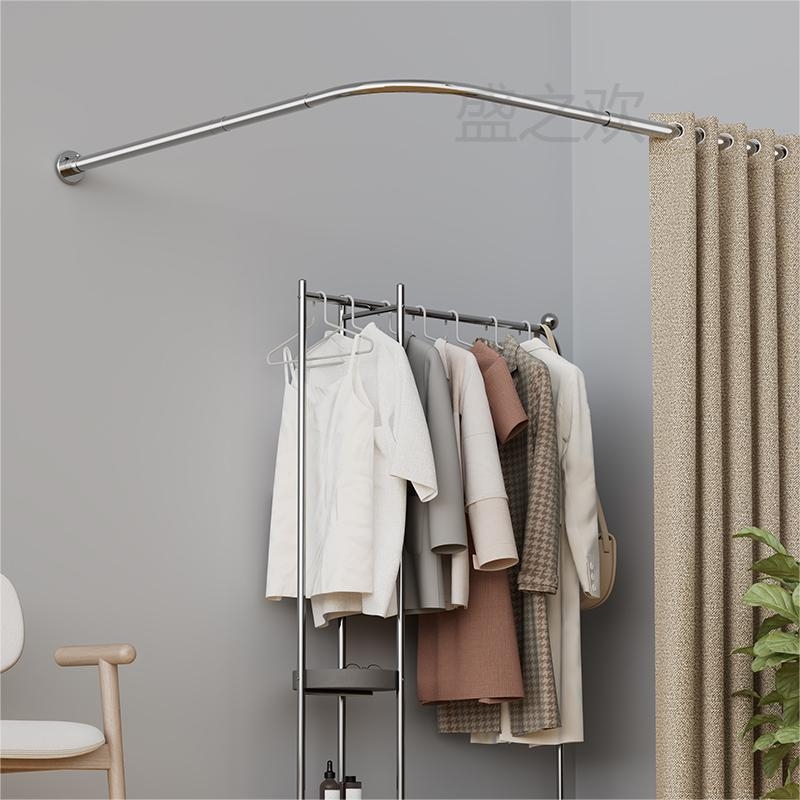 Gamintojas Dušo užuolaidos karnizas Lenktas teleskopinis strypas Perforuotas L formos strypas Vonios kambario strypas Be perforavimo Teleskopinis L formos strypas Nerūdijančio plieno storinimas