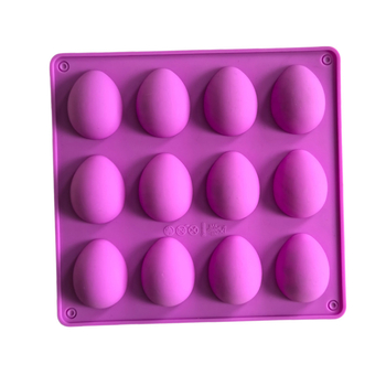 Χονδρική πώληση 12 τεμαχίων διαφορετικού σχεδίου σιλικόνης σοκολάτας καλούπι ανάστασης αυγό παγοθήκη καλούπι σπίτι ψήσιμο DIY
