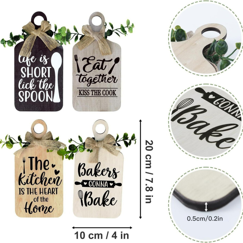 Piiriülesed puidust köögi seinale kinnitatavad kaunistused retro maamaja stiilis puidust ripatsite tootjad hulgimüügist