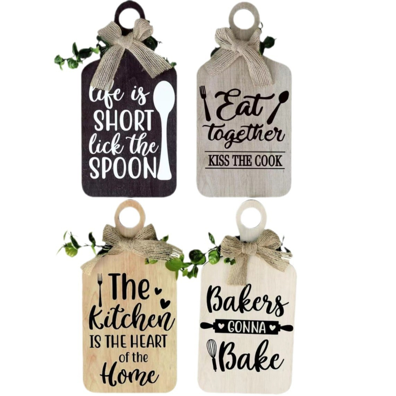 Piiriülesed puidust köögi seinale kinnitatavad kaunistused retro maamaja stiilis puidust ripatsite tootjad hulgimüügist