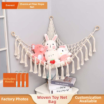 Τσάντα αιώρας παιχνιδιών με τριγωνικό δίχτυ Διασυνοριακή τσάντα αποθήκευσης παιχνιδιών θερμής εξόρυξης Κρεμαστή τσάντα αποθήκευσης βελούδινου παιχνιδιού Δίχτυ αποθήκευσης τριγωνικού δίχτυ