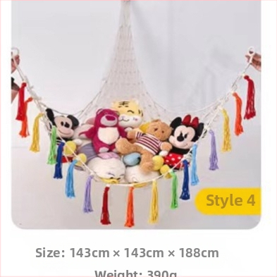 Τσάντα αιώρας παιχνιδιών με τριγωνικό δίχτυ Διασυνοριακή τσάντα αποθήκευσης παιχνιδιών θερμής εξόρυξης Κρεμαστή τσάντα αποθήκευσης βελούδινου παιχνιδιού Δίχτυ αποθήκευσης τριγωνικού δίχτυ