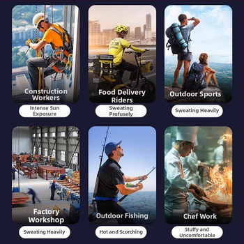 2025 m. naujas didelės spartos prie juosmens tvirtinamas ventiliatorius darbui lauke, nešiojamas USB įkrovimo prie juosmens tvirtinamas ventiliatorius su ilgu baterijos veikimo laiku