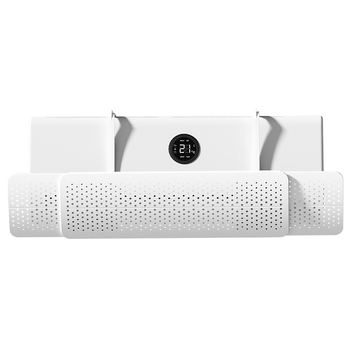 Ištraukiamas, nereikalaujantis montavimo oro kondicionieriaus vėjo deflektorius, prie sienos tvirtinamas oro kondicionierius, vėjo užuolaida, prie sienos tvirtinamas universalus tiesioginio vėjo deflektorius