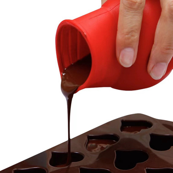 Σε απόθεμα χονδρικής εργαλεία ψησίματος Χειροποίητο δοχείο σοκολάτας DIY ανθεκτικό σε υψηλή θερμοκρασία, ανθεκτικό σε χαμηλή θερμοκρασία, σιλικονούχο ποτήρι, μπουκάλι τήξης