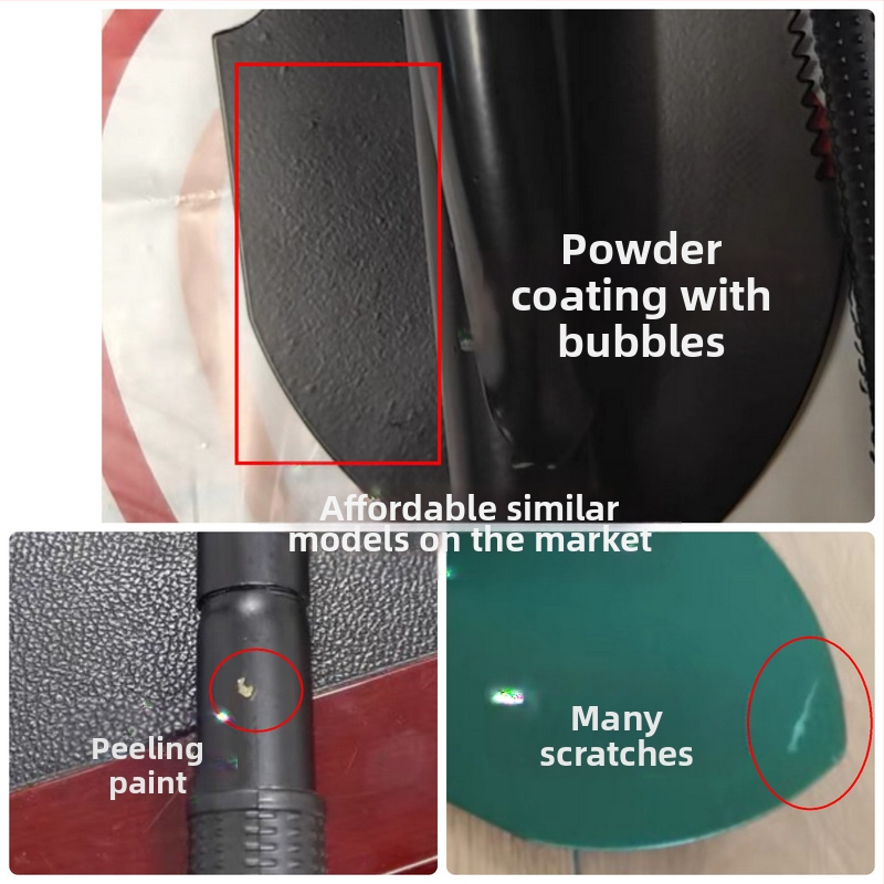 Kompassiga kokkupandav sapööride labidas Kokkupandav kaasaskantav päästetöö õues seiklus sapööride labidas Kokkupandav kandiline kõblas