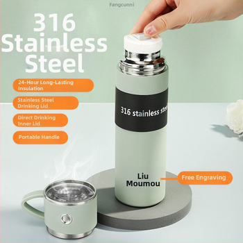 Shanghe roostevabast terasest termoskruus meestele ja naisüliõpilastele, moekrõps, kaheotstarbeline äriteekrõps, tehase piiriülene hulgimüük