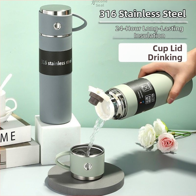 Shanghe roostevabast terasest termoskruus meestele ja naisüliõpilastele, moekrõps, kaheotstarbeline äriteekrõps, tehase piiriülene hulgimüük