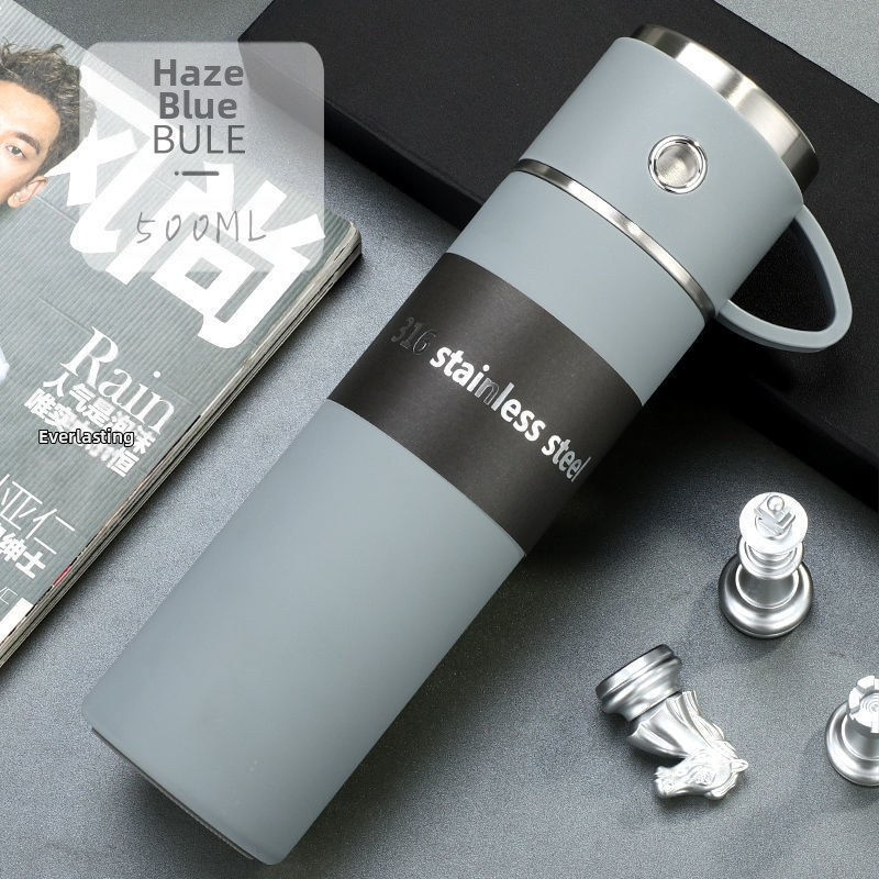 Shanghe roostevabast terasest termoskruus meestele ja naisüliõpilastele, moekrõps, kaheotstarbeline äriteekrõps, tehase piiriülene hulgimüük