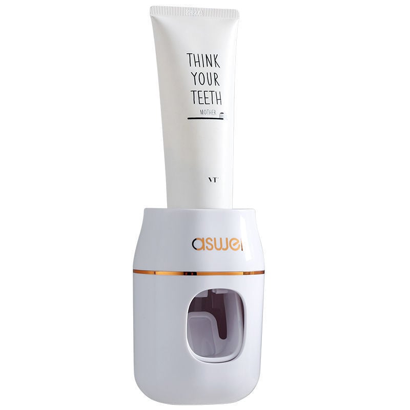 Automatinis dantų pastos spaustukas Artifact Sieninis buitinis spaustukas, tinkantis be perforatoriaus tualetiniam dantų šepetėlių stovas