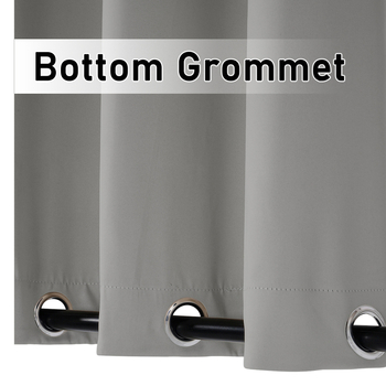 Gatavi produktai, pagaminti iš perforuotų, vėjui atsparių lauko vandeniui atsparių užuolaidų iš paviljono kiemo, vientisos spalvos lauko užuolaidų izoliacijos.