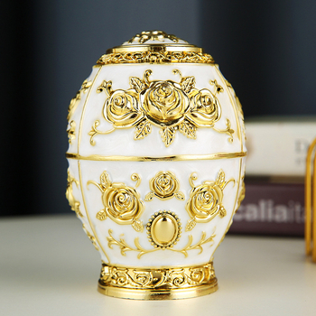 Piiriülene plahvatusohtlik valgus luksuslik Põhjala loominguline kodukaunistamine kaetud hambatikukarbi purgid majapidamistarvete lameda põhjaga munakujuline hambatikk