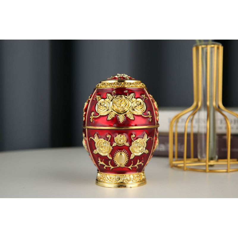 Piiriülene plahvatusohtlik valgus luksuslik Põhjala loominguline kodukaunistamine kaetud hambatikukarbi purgid majapidamistarvete lameda põhjaga munakujuline hambatikk