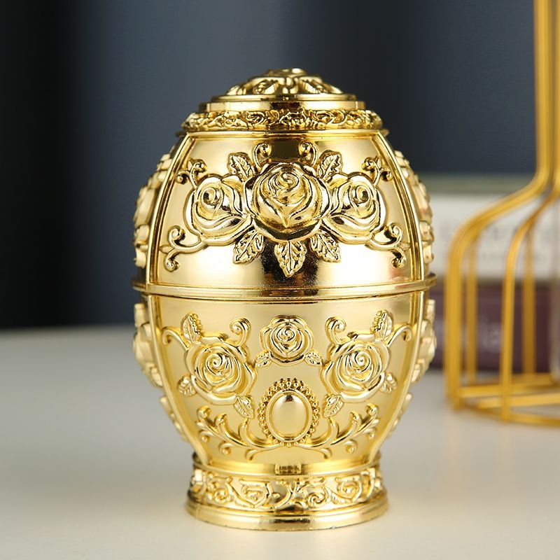 Piiriülene plahvatusohtlik valgus luksuslik Põhjala loominguline kodukaunistamine kaetud hambatikukarbi purgid majapidamistarvete lameda põhjaga munakujuline hambatikk