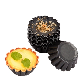 Φόρμα τάρτας αυγού Xuechu Chrysanthemum, φόρμα τάρτας αυγού σε σχήμα ηλιακού λουλουδιού, μικρό ταψί ψησίματος για κέικ, εμπορική φόρμα τάρτας αυγού