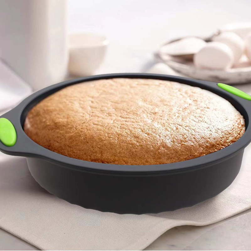 Silikoninė torto forma duonos forma skrebučių kepimo skarda diskas šifono torto forma spurgų keksiukų puodelis kepėjas