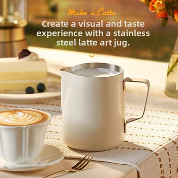 Borcan de ceară pentru flori de cafea, cu cântar din oțel inoxidabil, cu gură ascuțită, ceașcă de flori, cafenea, borcan de spumare a laptelui, ceașcă de ceară pentru topire