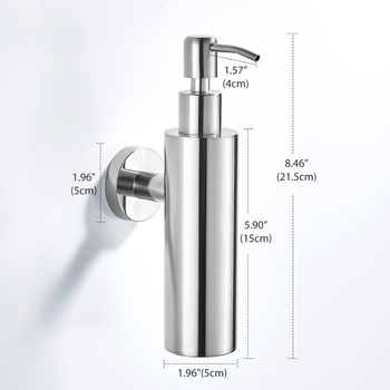 Μηχανική Ξενοδοχείο από ανοξείδωτο χάλυβα Διανομέας σαπουνιού Επιτοίχιο σαμπουάν Αφρόλουτρο Υπο-μπουκάλι Πρέσα καθαρισμού υγρού μπουκαλιού Σαπούνι υγρού μπουκαλιού