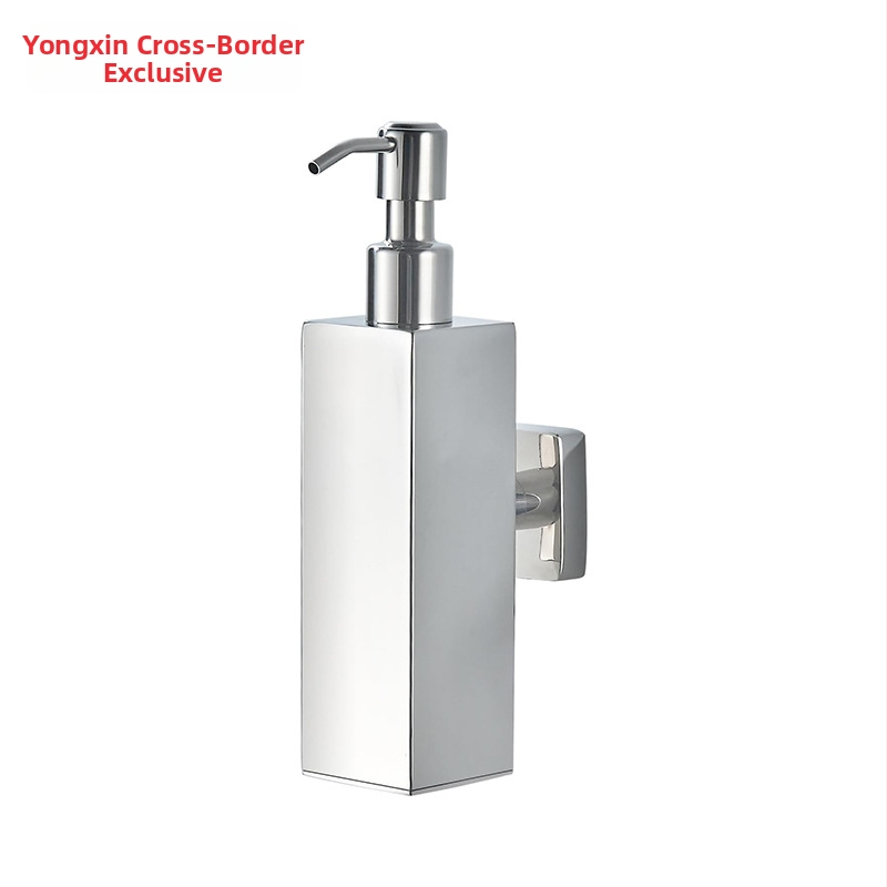 Μηχανική Ξενοδοχείο από ανοξείδωτο χάλυβα Διανομέας σαπουνιού Επιτοίχιο σαμπουάν Αφρόλουτρο Υπο-μπουκάλι Πρέσα καθαρισμού υγρού μπουκαλιού Σαπούνι υγρού μπουκαλιού