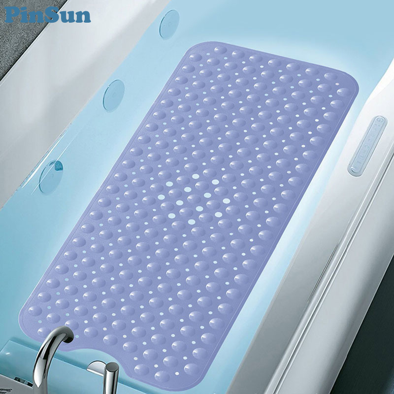 Amazon BSR ülipikk 100x40cm libisemiskindel vannitoamatt, keskkonnakaitse, maitsetu dušimati iminapp