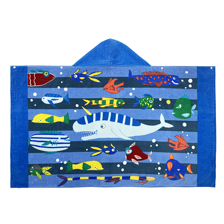 2024 m. Naujas vaikiškas medvilninis rankšluostis, skirtas dėvėti ir vynioti, vaikams ir mergaitėms, vyriškas ir kūdikių pončas su gobtuvu