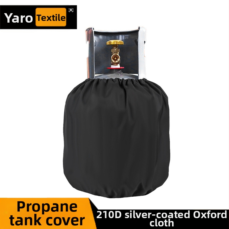 Allikastootjate piiriülene välistingimustes kasutatav väikese propaanipaagi kate 210D Oxfordi riidest bensiinipaagi kate veekindel päikesekaitsetolmukate