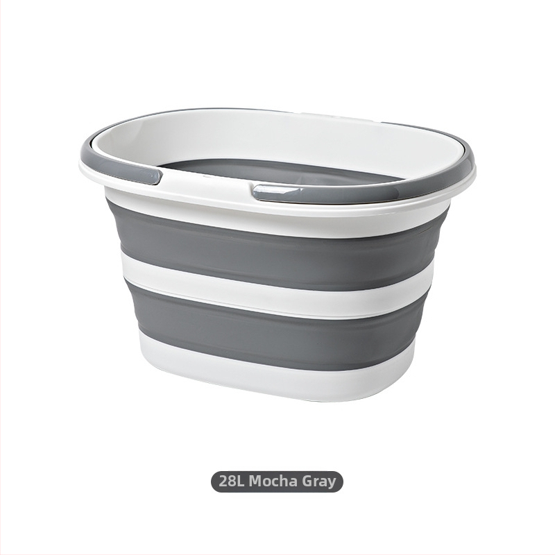 Lauko stovyklavimo pikniko automobilis nešiojamas sandėliavimas sulankstomas kibiras ir nešvarių drabužių krepšys buitinis prie sienos tvirtinamas vonios kambario skalbinių krepšys