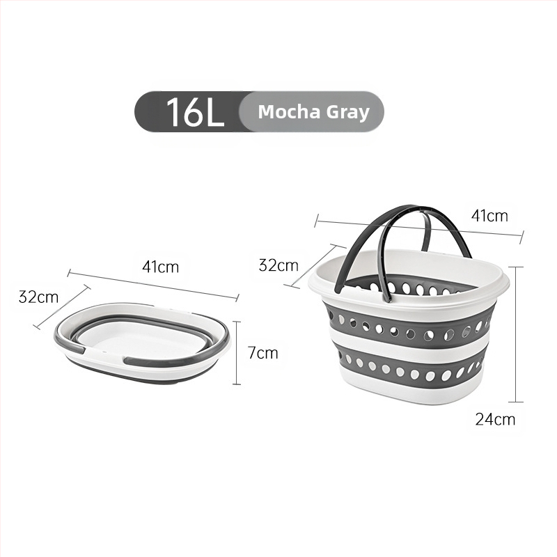 Lauko stovyklavimo pikniko automobilis nešiojamas sandėliavimas sulankstomas kibiras ir nešvarių drabužių krepšys buitinis prie sienos tvirtinamas vonios kambario skalbinių krepšys