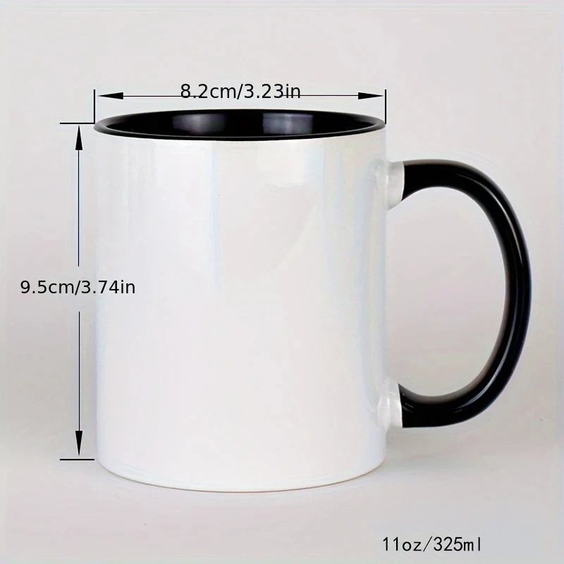 Piiriülene moodne isikupärastatud keraamiline kruus hommikusöögikruus lihtne keraamiline tass laste kohvikruus õpilase veekruus