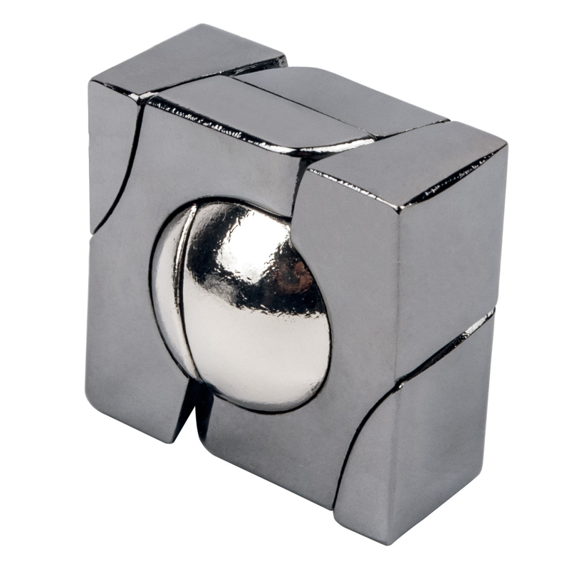 Devynių grandinių cinko lydinio atrakinimo galvosūkio sprendimas nostalgiškas suaugusiųjų dekompresijos sunkūs intelekto žaislai, ne specialus lydinys