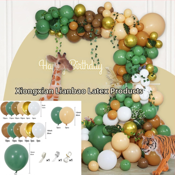 Piiriülene õhupalliülikond kaelkirjaku ja sika hirvega, plush-mänguasja simulatsioon, loomade õhupallifestival, hulgimüük