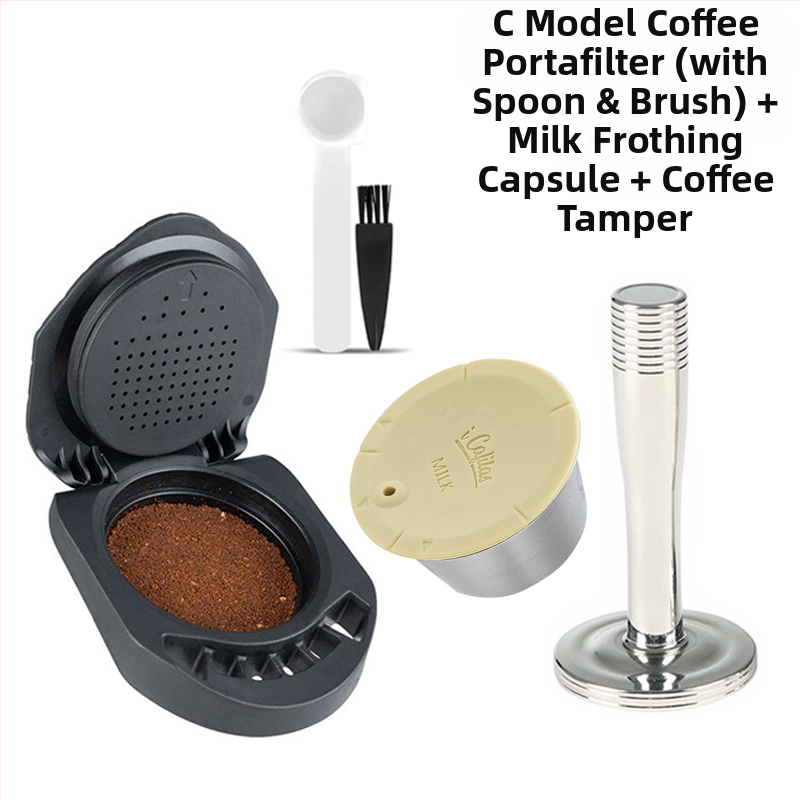 „Duoqu Kusi“ keitiklio miltelių kaiščių keitiklio ciklas vietoj kavos aparato kapsulės apvalkalo, maistiniu būdu užpildyti kavos milteliai