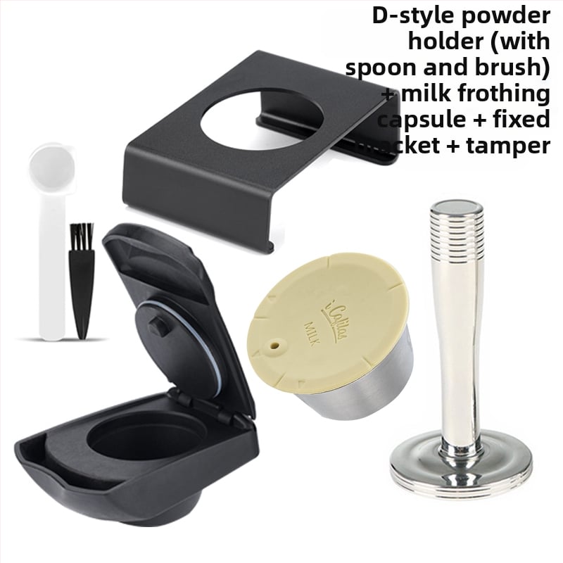 „Duoqu Kusi“ keitiklio miltelių kaiščių keitiklio ciklas vietoj kavos aparato kapsulės apvalkalo, maistiniu būdu užpildyti kavos milteliai