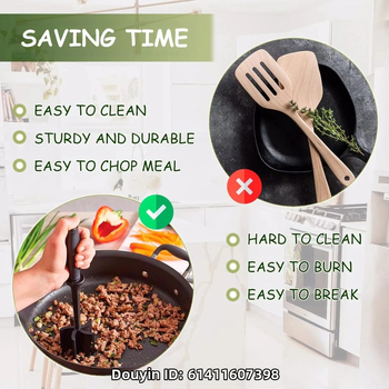 Χειροκίνητος κρεατοκόπτης, ξύστρα μαγειρέματος, κρεατοκόπτης, φτυάρι ανάδευσης, διασυνοριακός σε απόθεμα