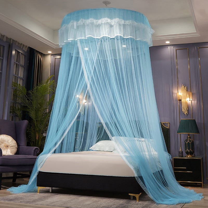 Uus sääsevõrk kodulaele kuppel tolmukindel lõng üheinimesevoodi universaalne ühevärviline sääsevastane lastevõrk erihinnaga