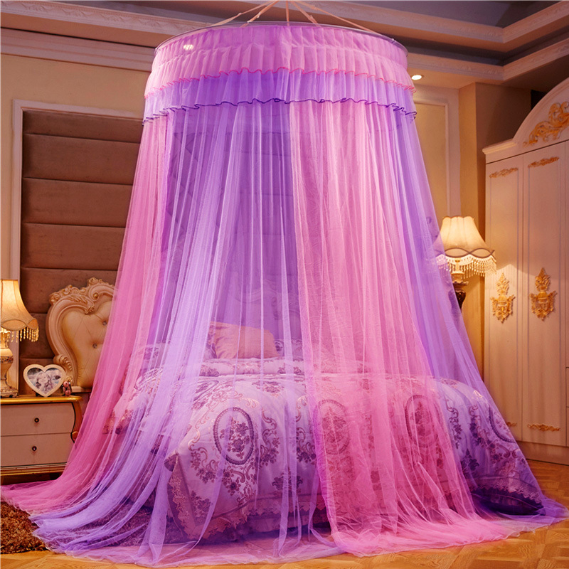 Uus sääsevõrk kodulaele kuppel tolmukindel lõng üheinimesevoodi universaalne ühevärviline sääsevastane lastevõrk erihinnaga