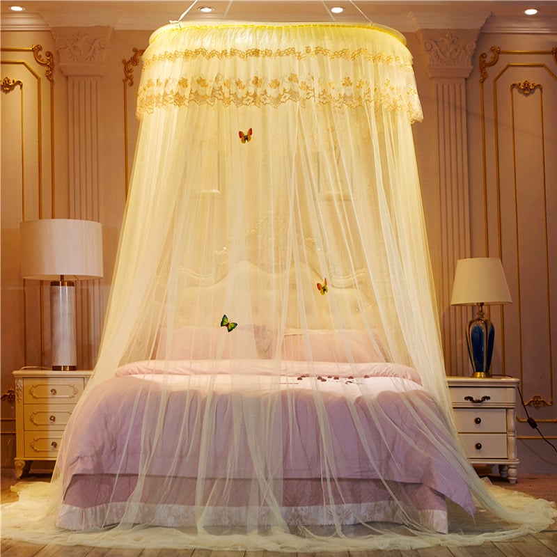 Uus sääsevõrk kodulaele kuppel tolmukindel lõng üheinimesevoodi universaalne ühevärviline sääsevastane lastevõrk erihinnaga