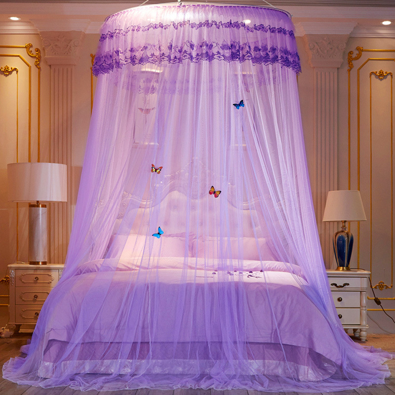 Uus sääsevõrk kodulaele kuppel tolmukindel lõng üheinimesevoodi universaalne ühevärviline sääsevastane lastevõrk erihinnaga